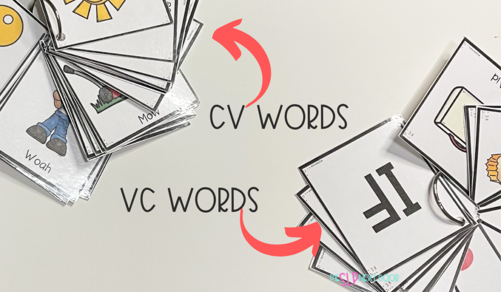 picture of vc and cv word cards cards include CV or VC word and image of word