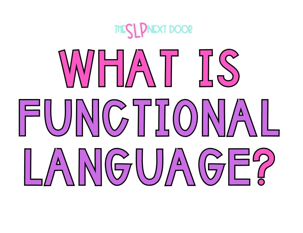 What is Functional Language? · The SLP Next Door