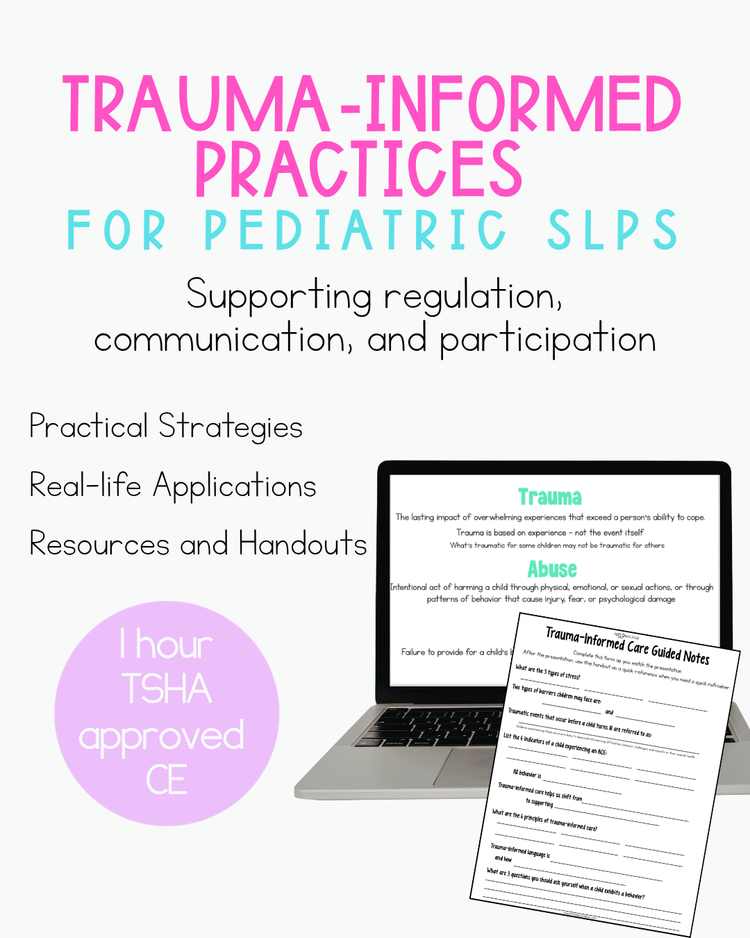 Trauma-Informed Care CEU · The SLP Next Door